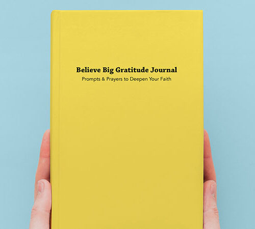 Believe Big Gratitude Journal