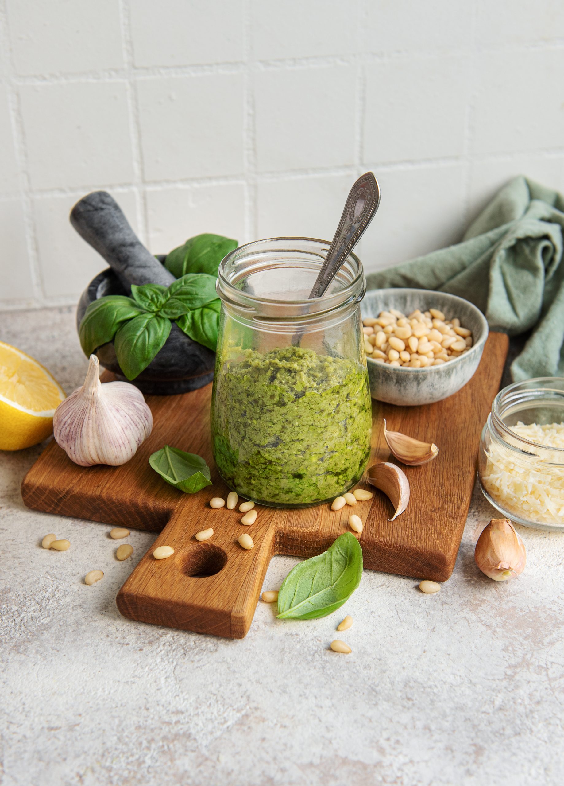 Easy Basil Pesto