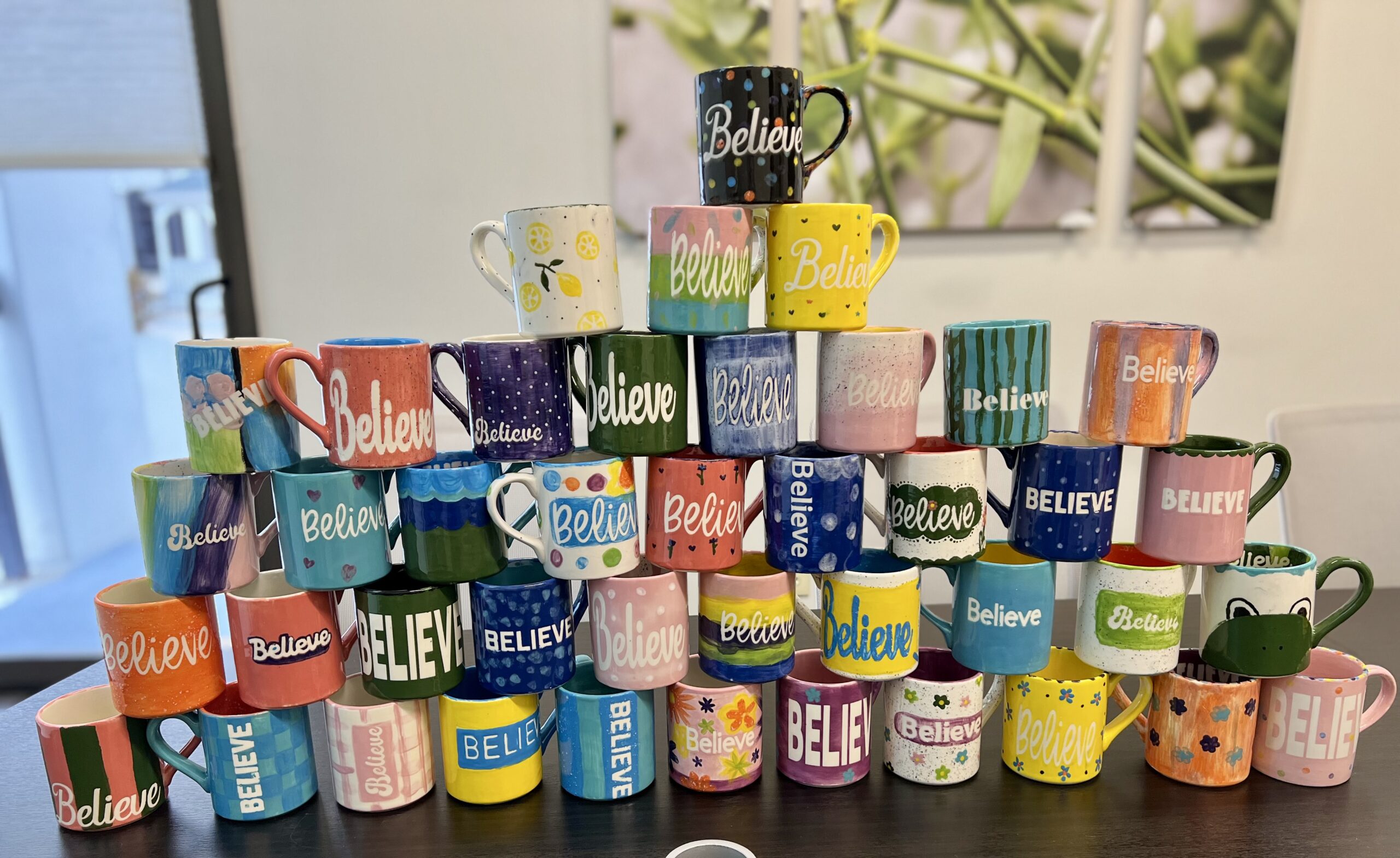 Spring Believe Mug Painting