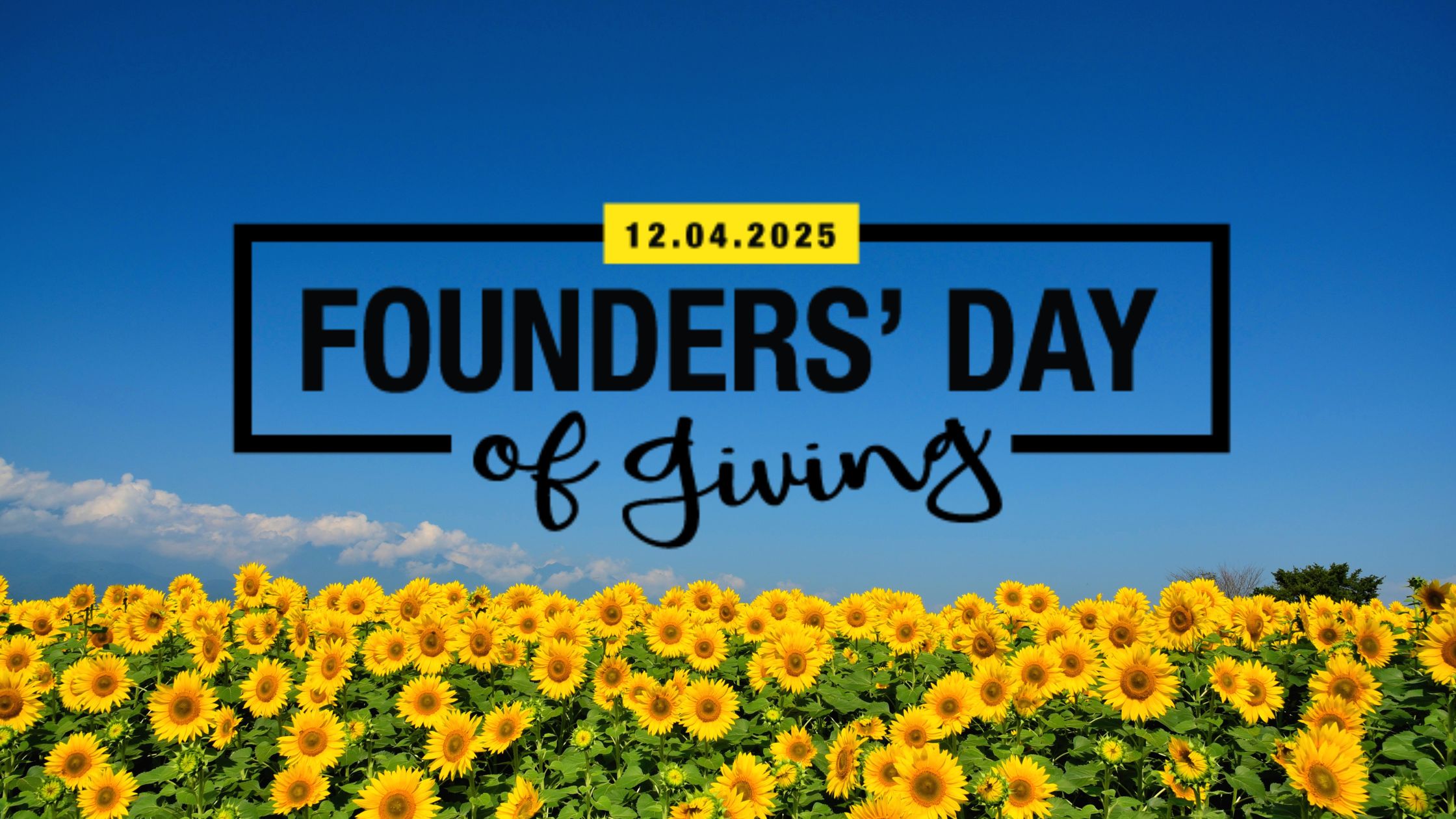 Founders’ Day of Giving